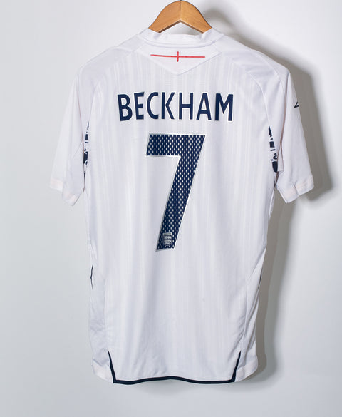 England 2008 Beckham Home Kit (M)