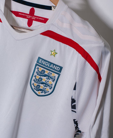 England 2008 Beckham Home Kit (M)