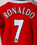 Manchester United 2004-05 Ronaldo Home Kit (S)