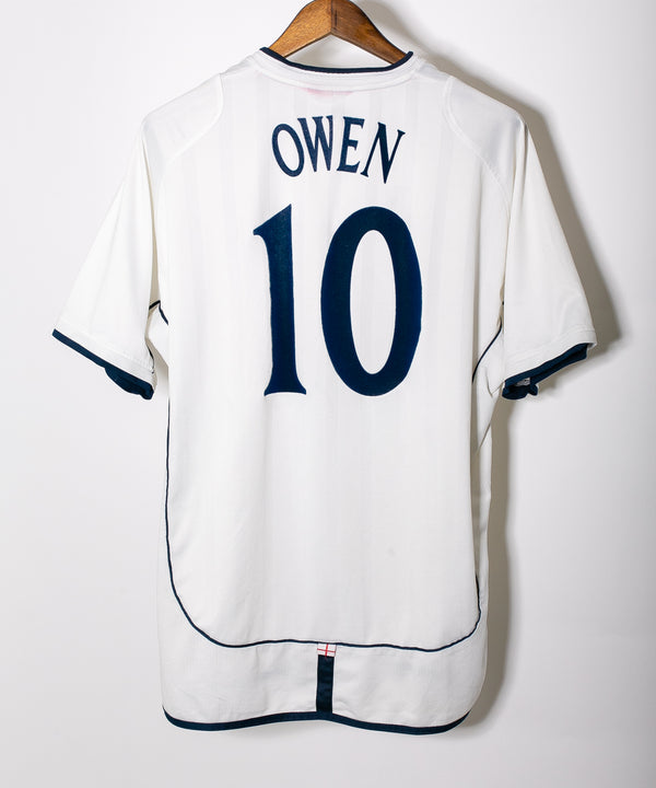 England 2002 Owen Home Kit (XL)