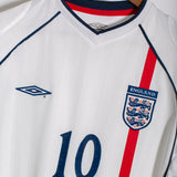 England 2002 Owen Home Kit (XL)