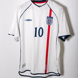 England 2002 Owen Home Kit (XL)