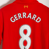 Liverpool 2012-13 Gerrard Home Kit (L)