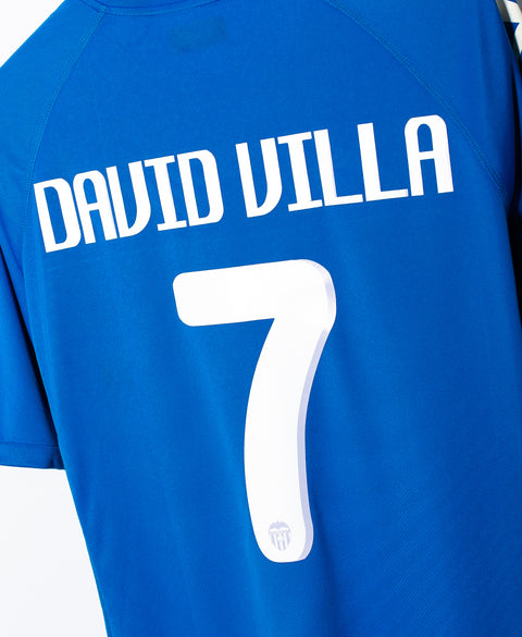 Valencia 2010-11 David Villa Third Kit (L)