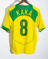 Brazil 2004 Kaka Home Kit (L)