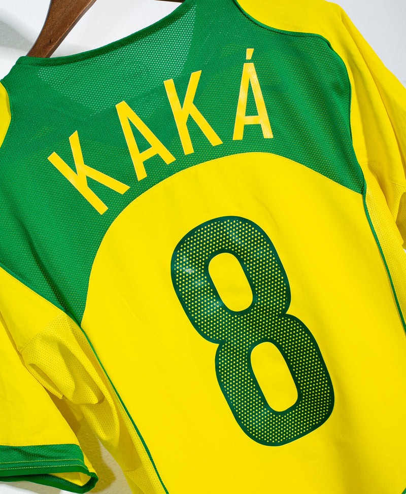 Brazil 2004 Kaka Home Kit (L)