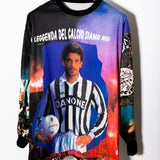 Juventus Vialli Long Sleeve Bootleg Shirt (XL)