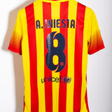 Barcelona 2013-14 Iniesta Away Kit (S)