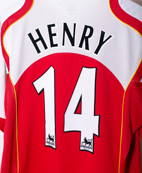 Arsenal 2004-05 Henry Home Kit (XL)