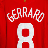 Liverpool 2009-10 Gerrard Home Kit (L)