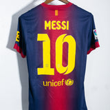 Barcelona 2012-13 Messi Home Kit (S)