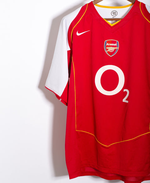 Arsenal 2004-05 Henry Home Kit (XL)