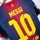 Barcelona 2012-13 Messi Home Kit (S)