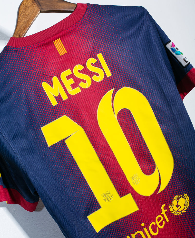 Barcelona 2012-13 Messi Home Kit (M) – Saturdays Football