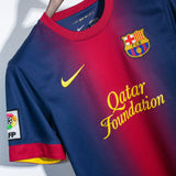 Barcelona 2012-13 Messi Home Kit (S)
