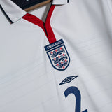 England 2004 Neville Reversible Home Kit (XL)