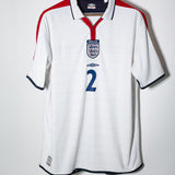 England 2004 Neville Reversible Home Kit (XL)