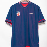 England 2002 Beckham Reversible Away Kit (M)