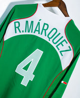 Mexico 2004 Marquez Long Sleeve Home Kit ( L )