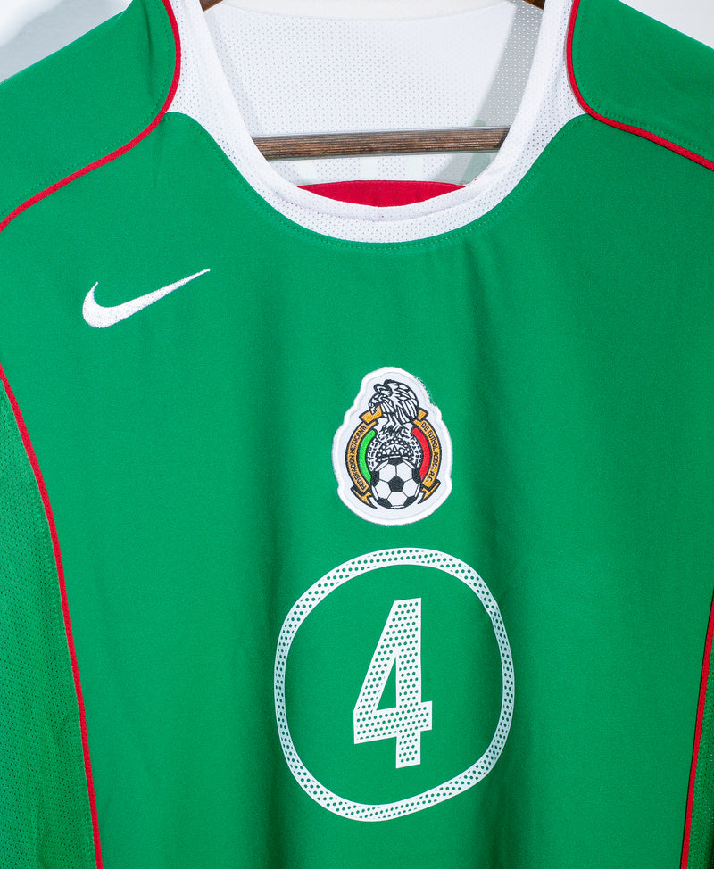 Mexico 2004 Marquez Long Sleeve Home Kit ( L )