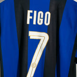 Inter Milan 2008-09 Figo Home Kit (XL)