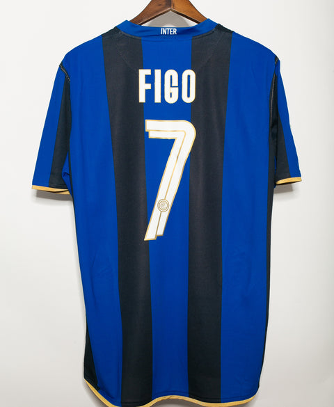 Inter Milan 2008-09 Figo Home Kit (XL)