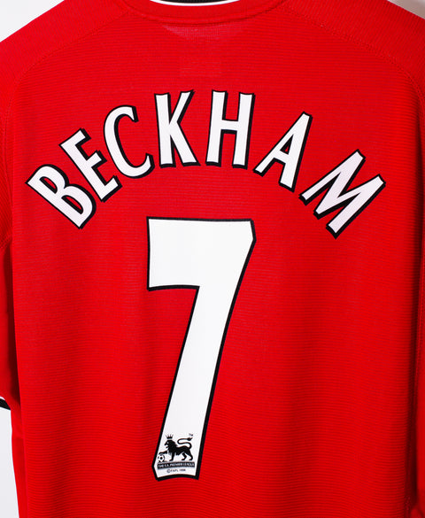 Manchester United 2001-02 Beckham Home Kit (XL)