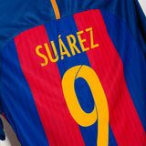 Barcelona 2016-17 Suarez Home Kit (S)