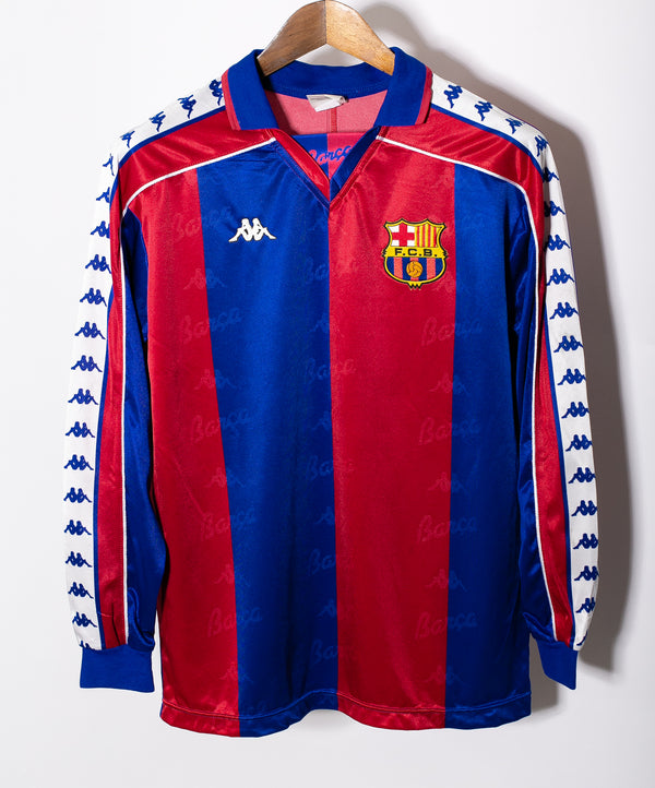Barcelona 1992-93 Long Sleeve Home Kit (M)