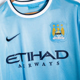 Manchester City 2013-14 Aguero Home Kit (2XL)