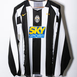 Juventus 2004-05 Del Piero Long Sleeve Home Kit (XL)