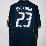 LA Galaxy 2007 Beckham Away Kit (L)