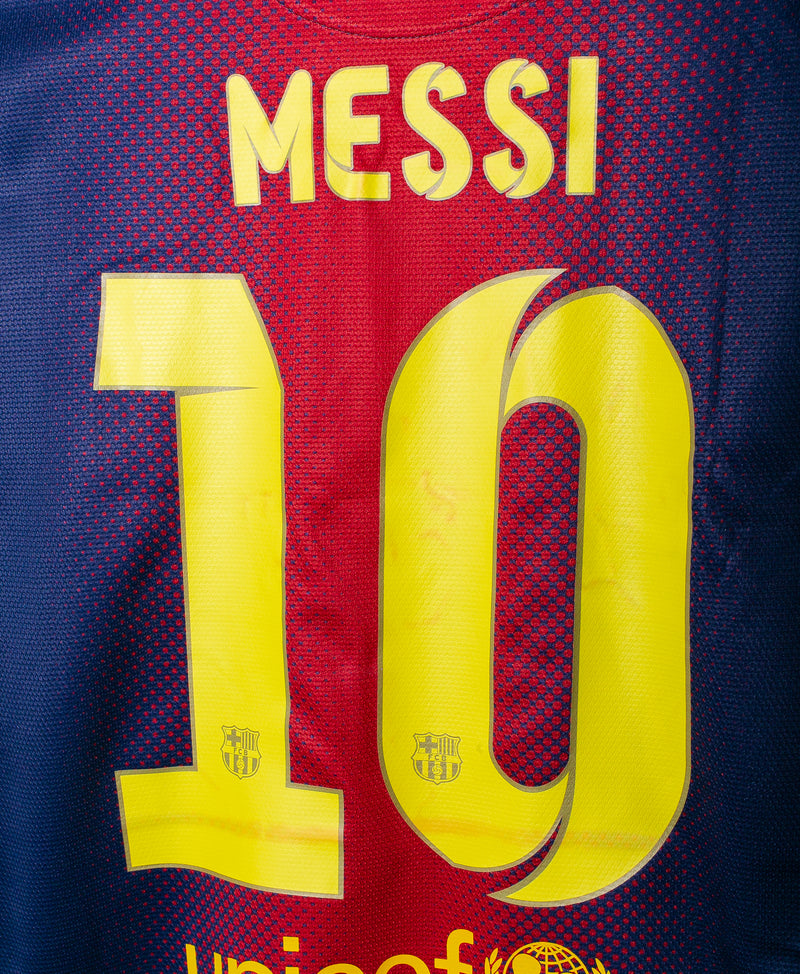 Barcelona 2012-13 Messi Home Kit (M)