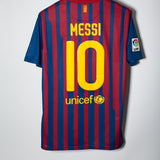 Barcelona 2011-2012 Messi Home Kit (L)
