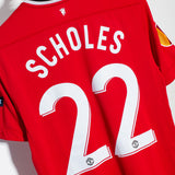 Manchester United 2011-12 Scholes Home Kit (M)
