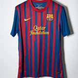 Barcelona 2011-2012 Messi Home Kit (L)