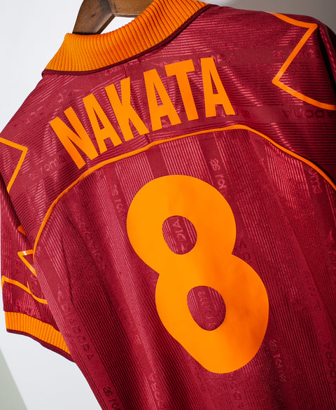 AS Roma 1999-00 Nakata Home Kit (M)