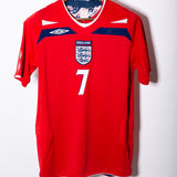 England 2008 Beckham Away Kit (M)