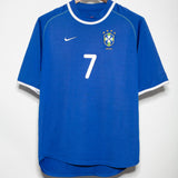 Brazil 2000 Ronaldinho Away Kit (S)