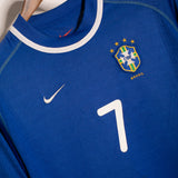 Brazil 2000 Ronaldinho Away Kit (S)