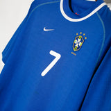 Brazil 2000 Ronaldinho Away Kit (S)