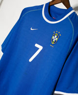 Brazil 2000 Ronaldinho Away Kit (S)