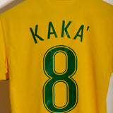 Brazil 2006 Kaka Home Kit (S)
