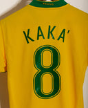 Brazil 2006 Kaka Home Kit (S)
