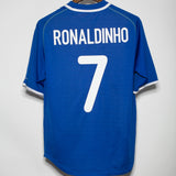 Brazil 2000 Ronaldinho Away Kit (S)