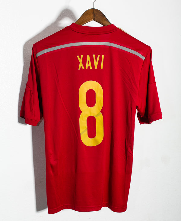 Spain 2014 Xavi Home Kit (M)