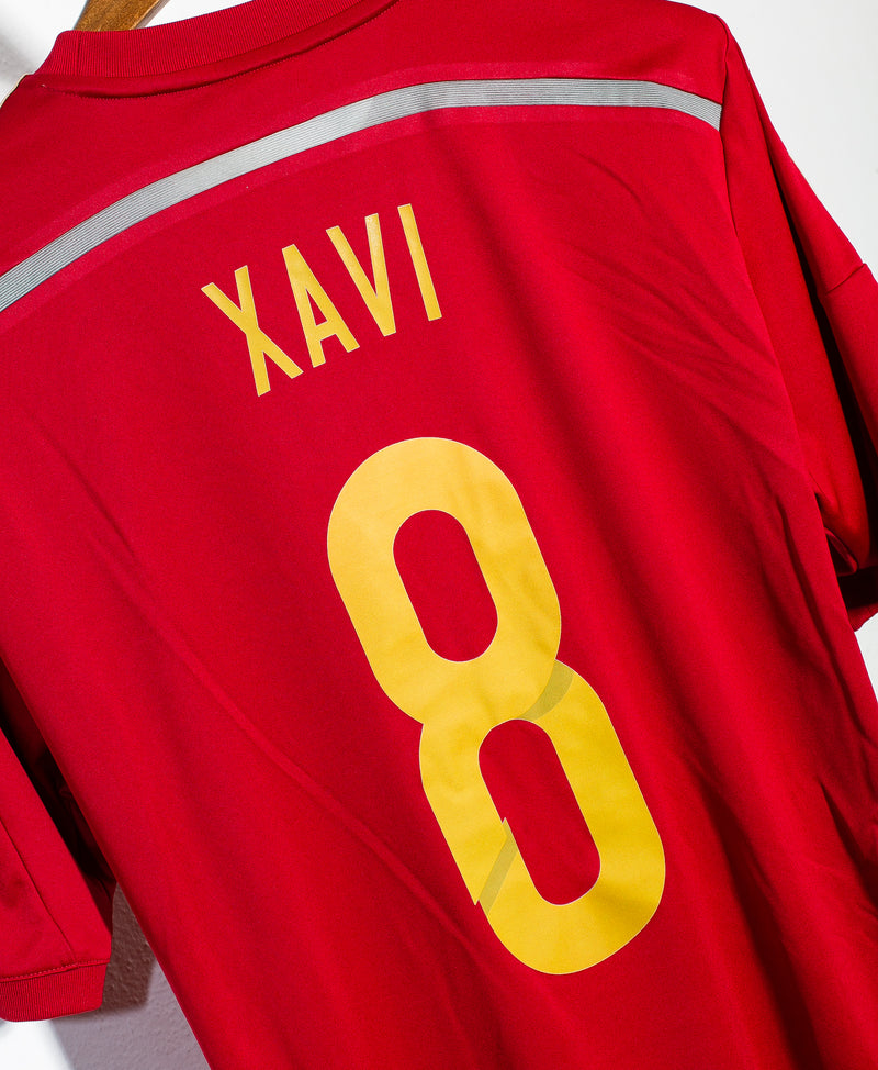 Spain 2014 Xavi Home Kit (M)