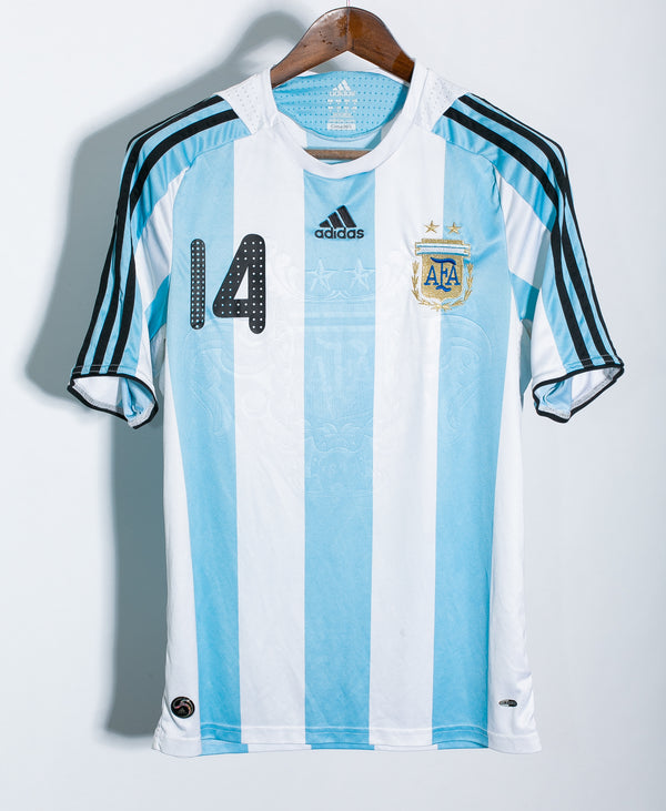 Argentina 2008 Mascherano Home Kit (M)