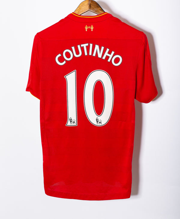 Liverpool 2016-17 Coutinho Home Kit (M)