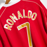Manchester United 2006-07 Ronaldo Home Kit (XL)